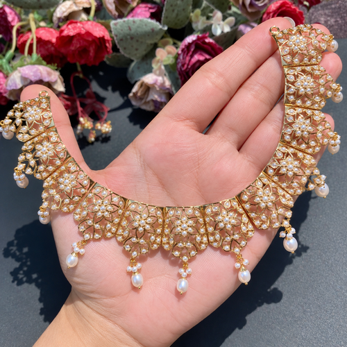 Gul-e-Mahar Pearl Choker Set