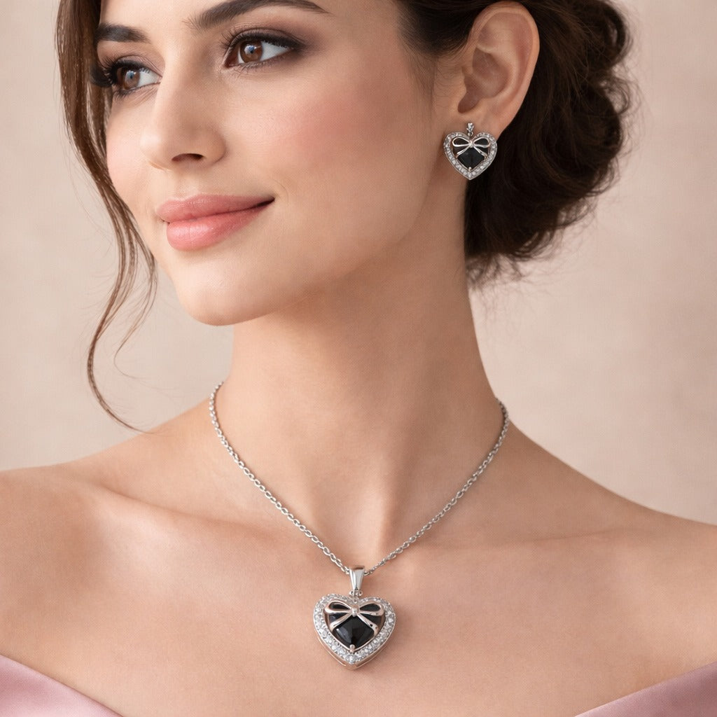 Meher Bow Heart Set 🤍